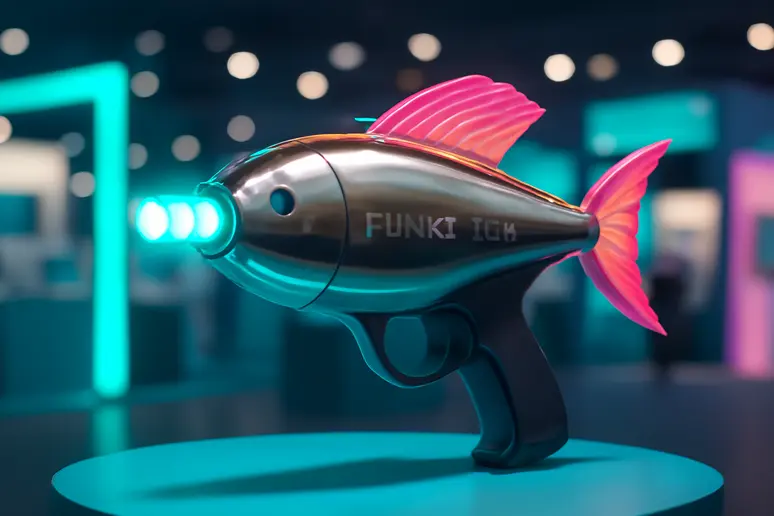 ปืนเลเซอร์ Funky Fish: อาวุธใหม่เปลี่ยนโฉมสมรภูมิ!